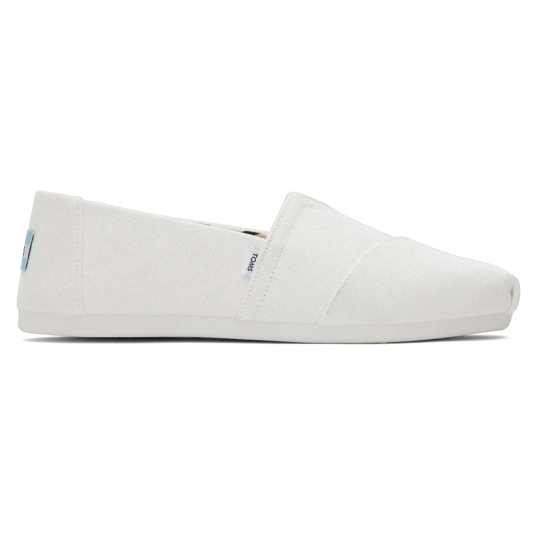 Espadrilles en coton recyclé femme Toms Alpargata
