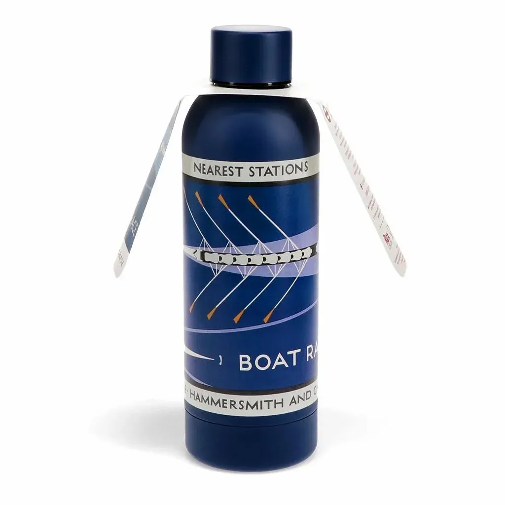 Bouteille de boissons en acier isolé Rex London TfL Boat Race