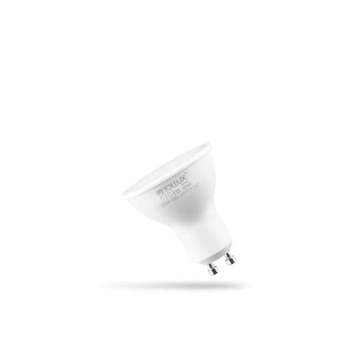 Ampoule LED Sollux Lighting GU10 3000K 7W 510lm