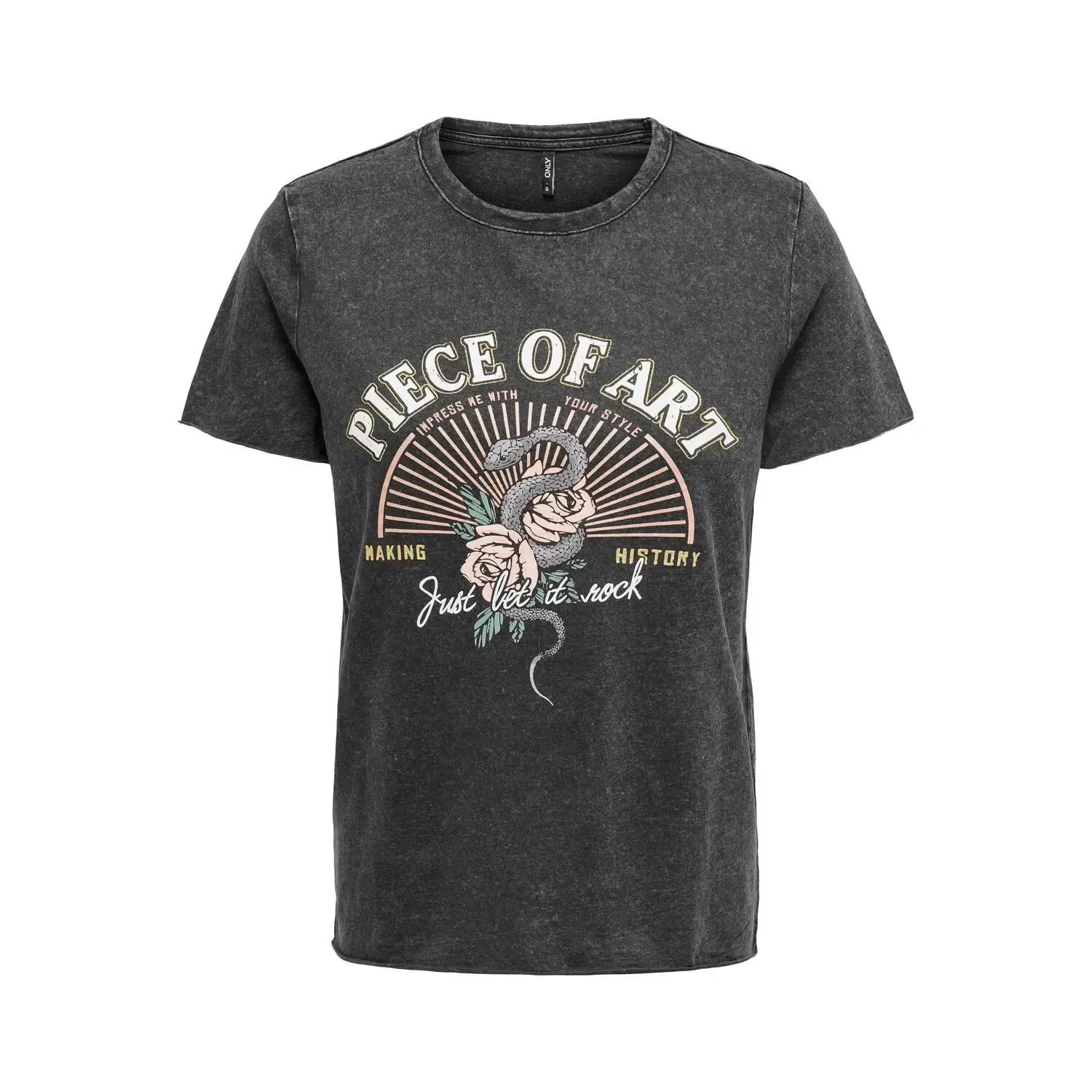 T-shirt femme Only Lucy Life