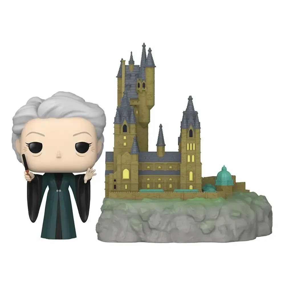 Figurine de collection en vinyle Funko Harry Potter - Chamber of Secrets Anniversary POP! Town  Minerva w/Hogwarts