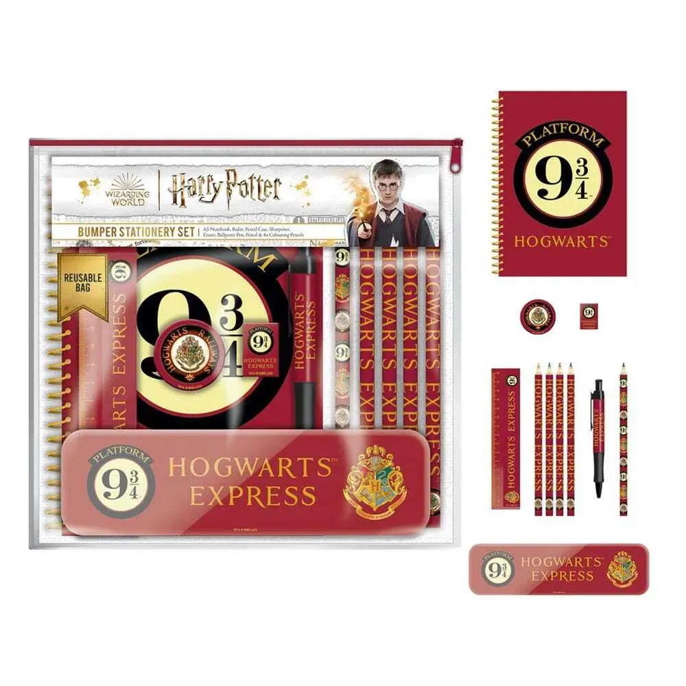 Set trousse avec papeterie Pyramid Harry Potter