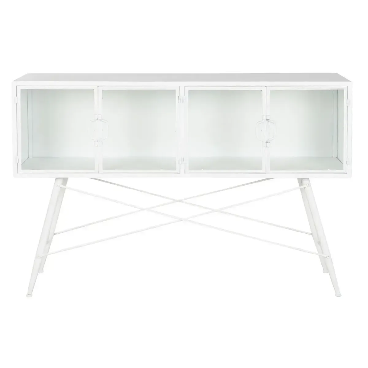Console métal et verre DKD Home Decor