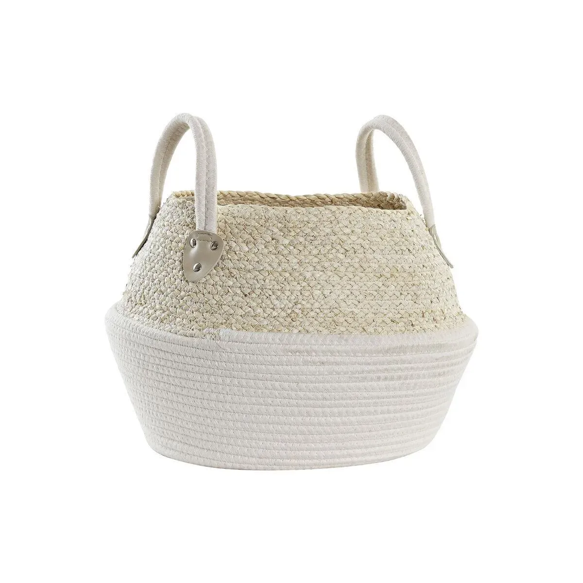 Panier en fibre naturelle DKD Home Decor