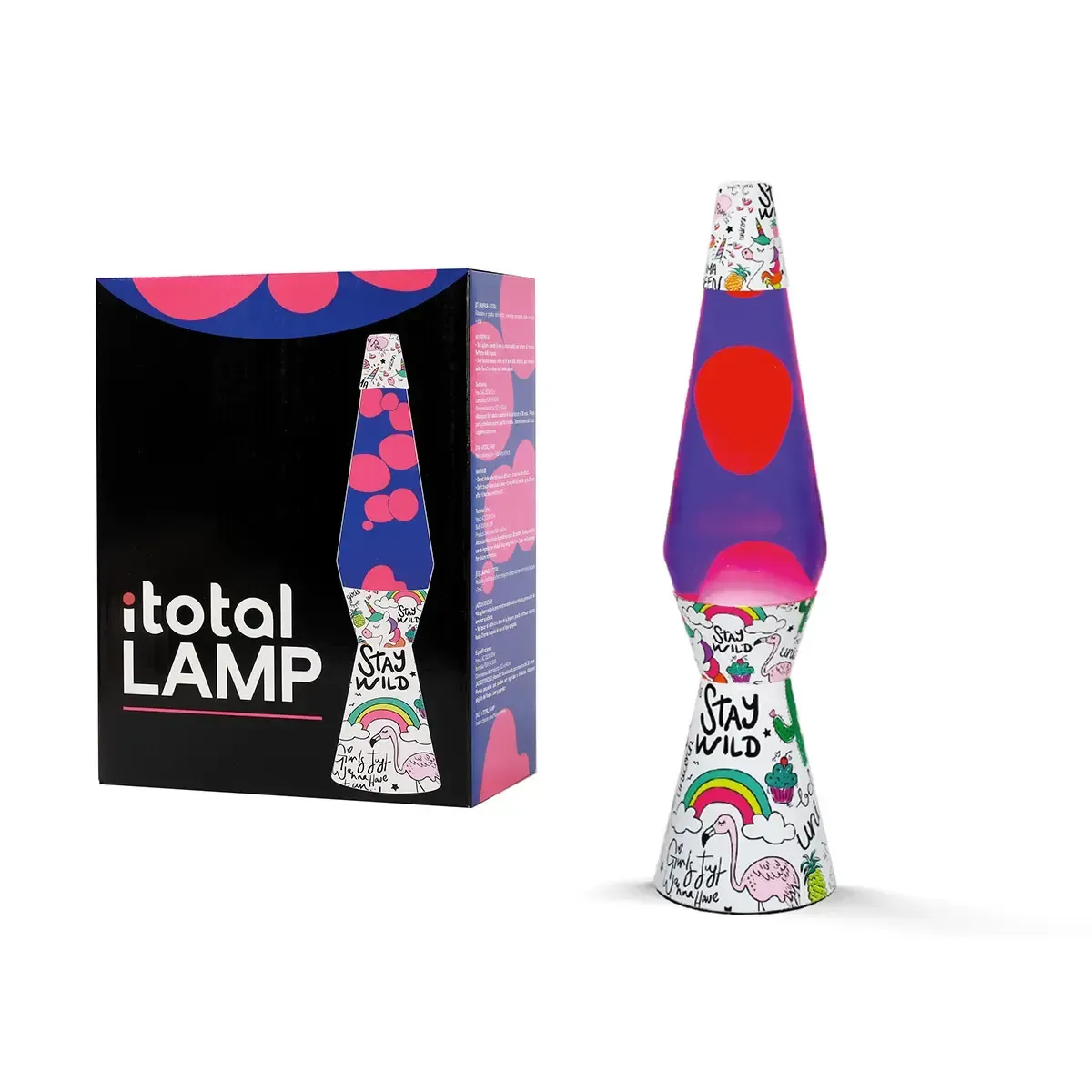 Lampe à lave iTotal Unicorn