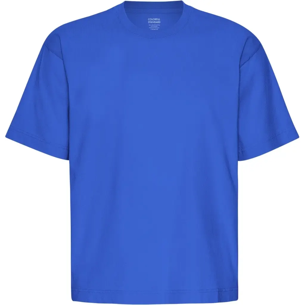T-shirt oversize Colorful Standard Sapphire Blue
