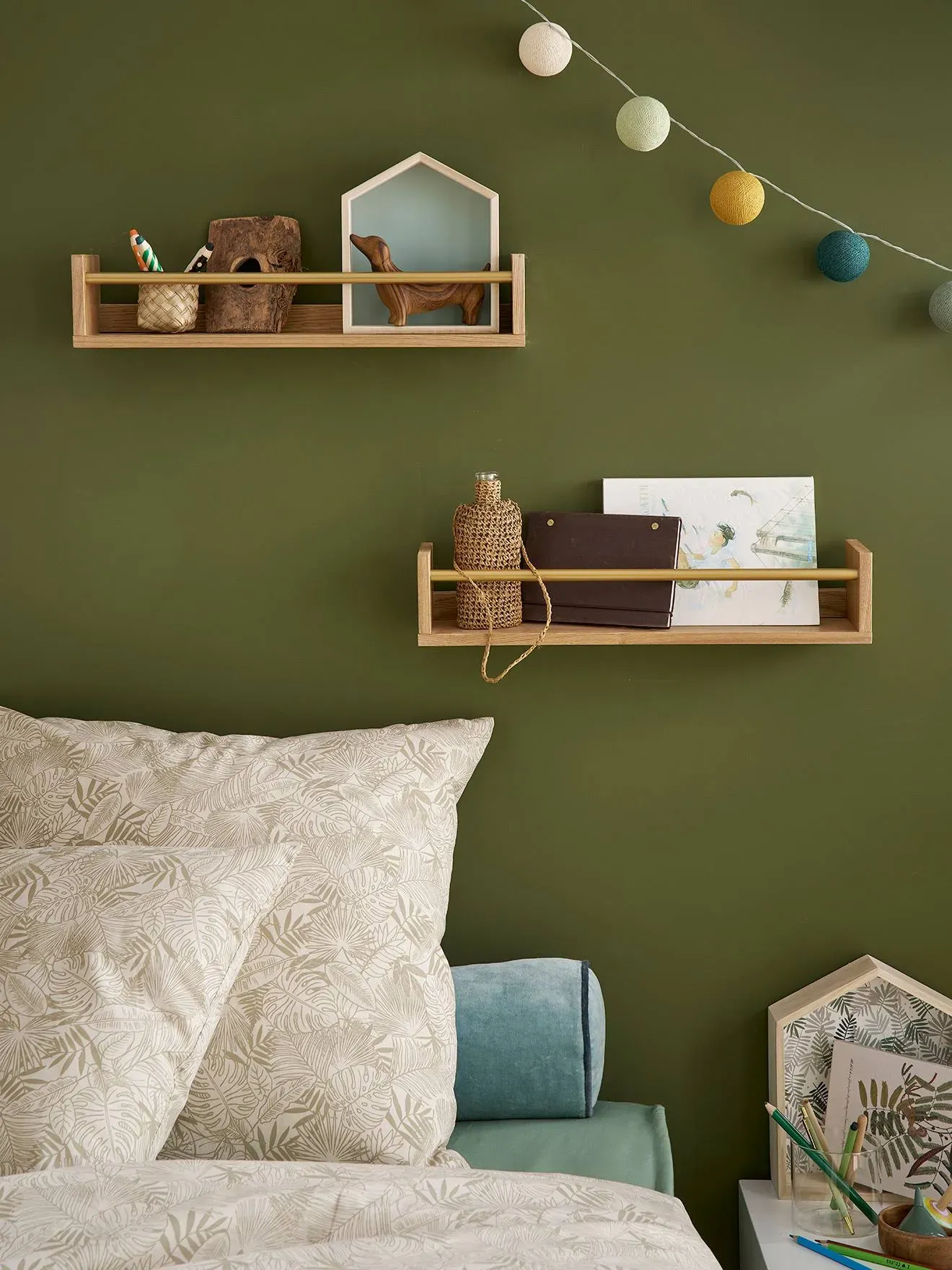 Lot de 2 étagères livres bois