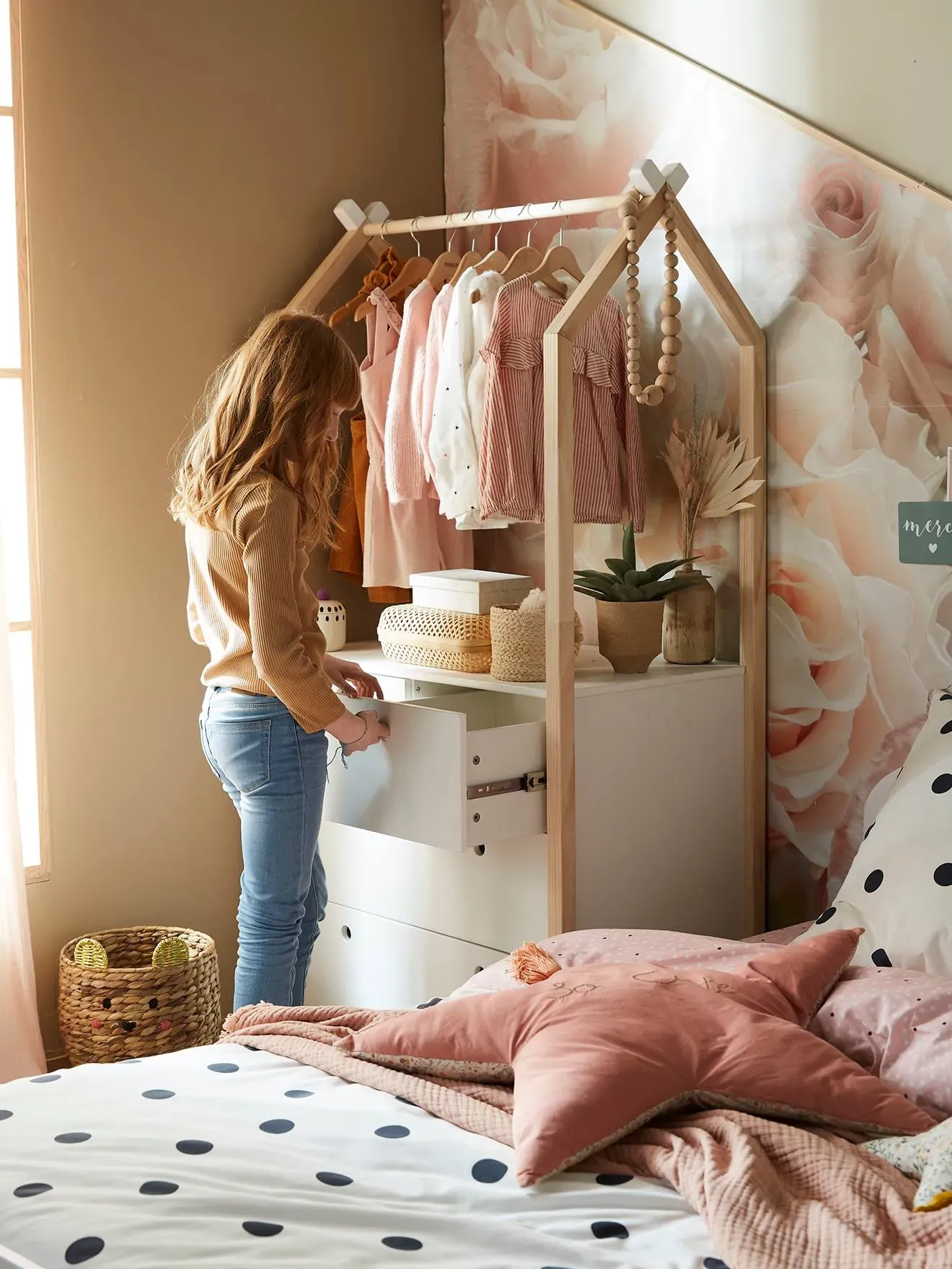 Commode penderie COCONUT blanc