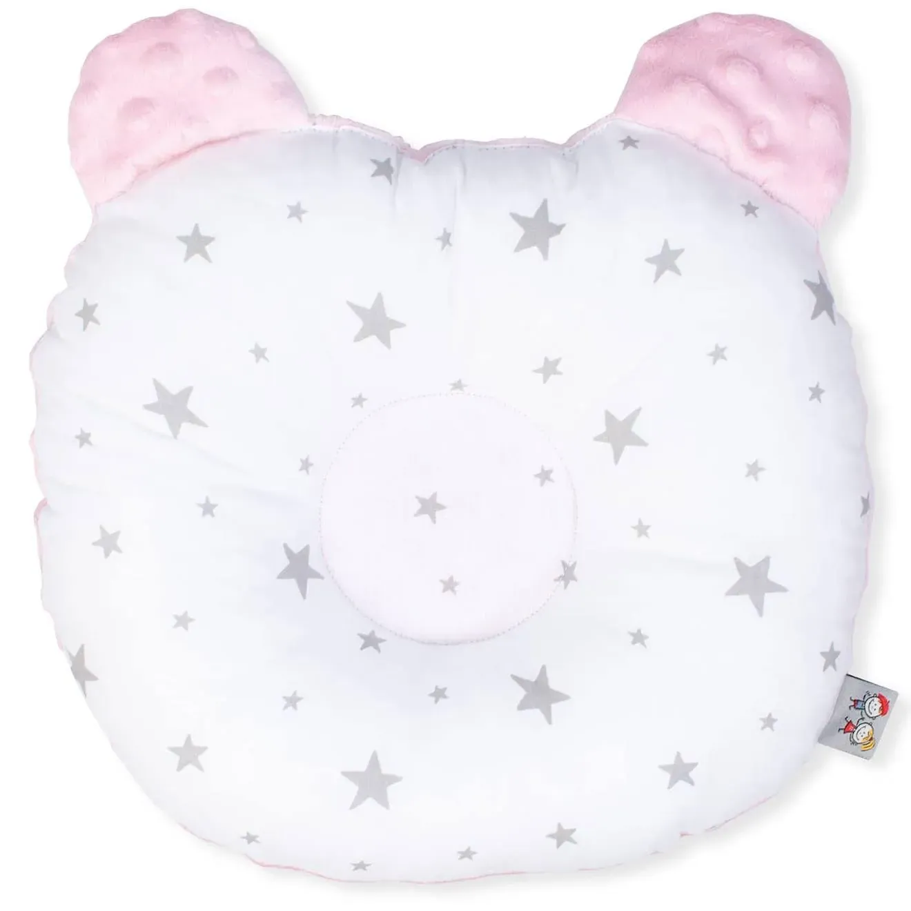 Coussin De Maintien Anti Tête Plate Stella Rose