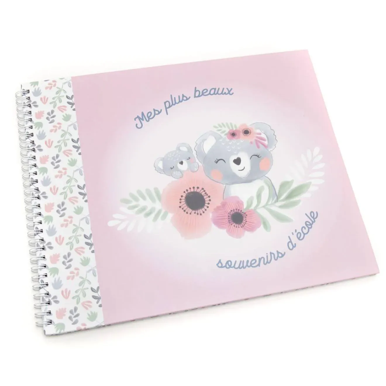 Album De Classe Rose, Gris, Vert