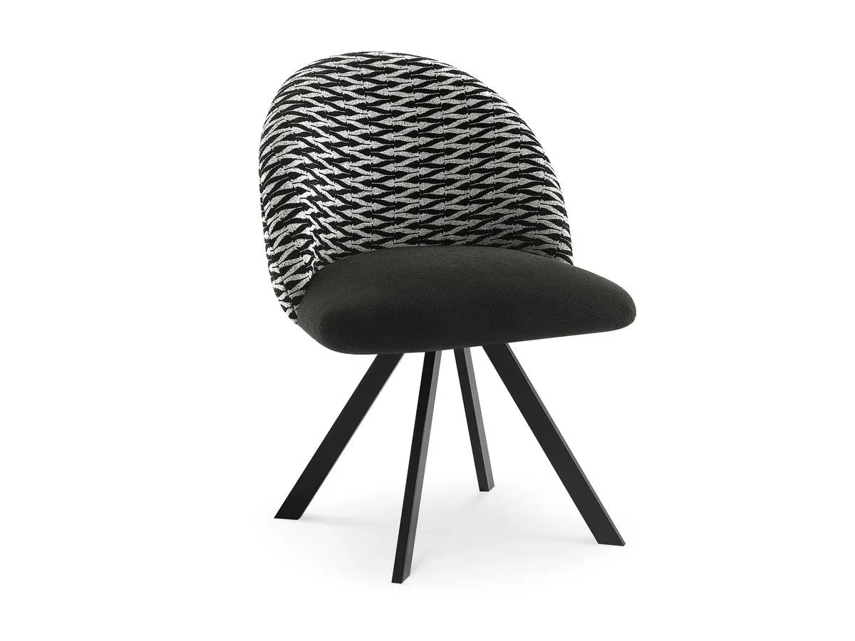 Illustration numéro 2 du produit Chaise LALIE édition limitée avec pieds étoile    BOBOCHIC