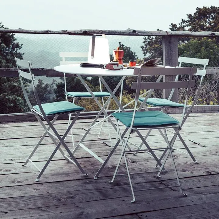 Illustration numéro 2 du produit Table Ronde Pliante Ø96 cm Bistro en Acier