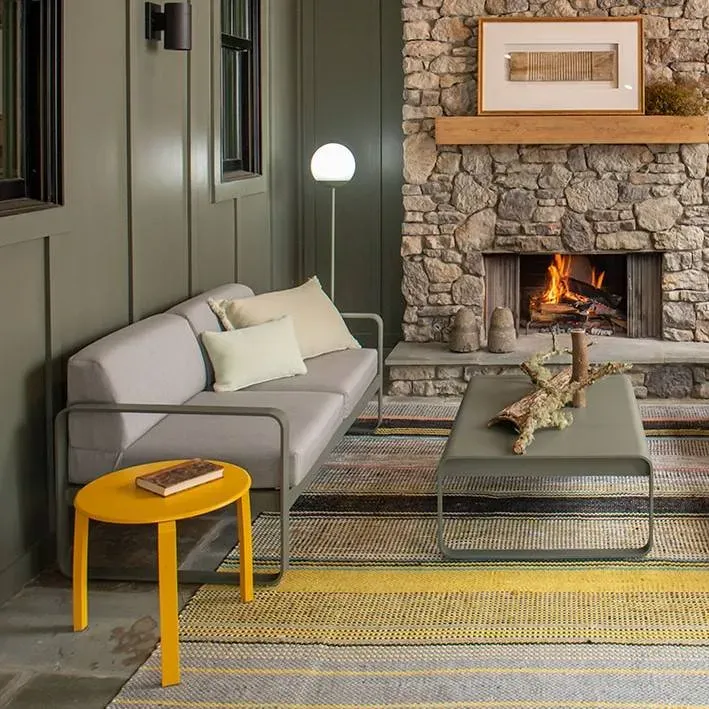 Illustration numéro 2 du produit Table Basse Rectangulaire 103 x 75 cm Bellevie en Aluminium