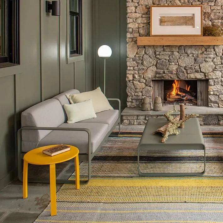 Illustration numéro 2 du produit Table Basse Rectangulaire 103 x 75 cm Bellevie en Aluminium