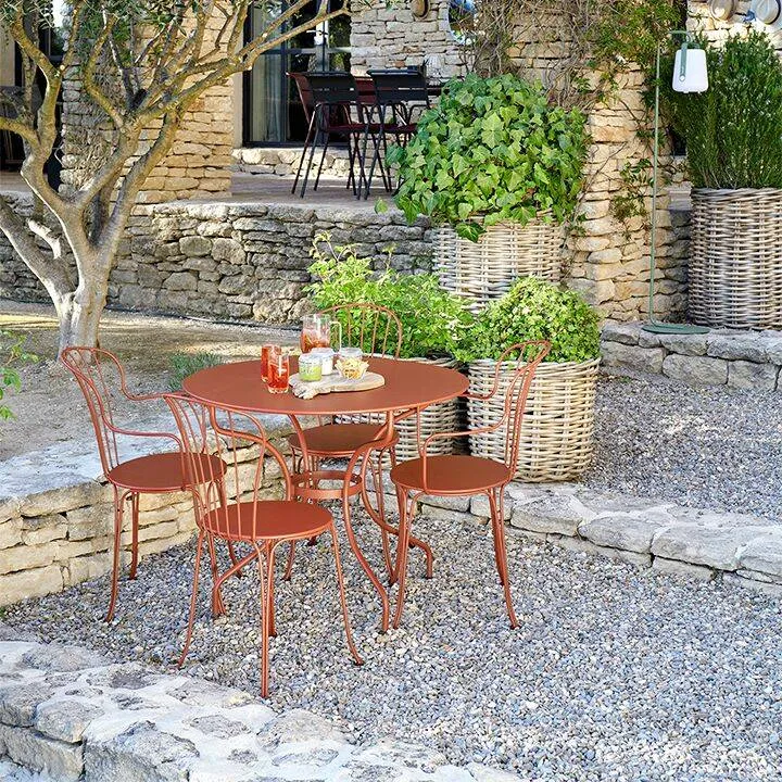 Illustration numéro 2 du produit Lot de 2 Fauteuils Empilables Opéra+ en Acier