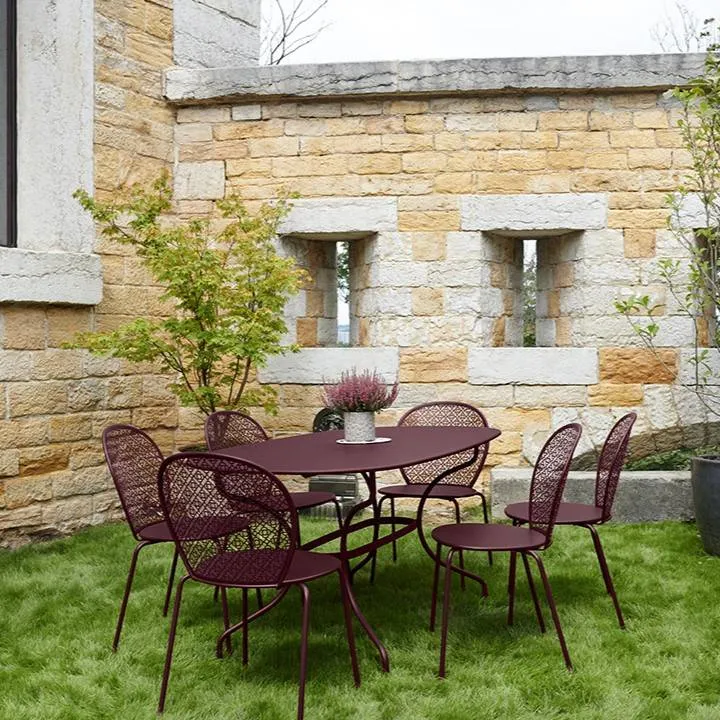 Illustration numéro 2 du produit Table Ovale 160 x 90 cm Opéra+ en Acier