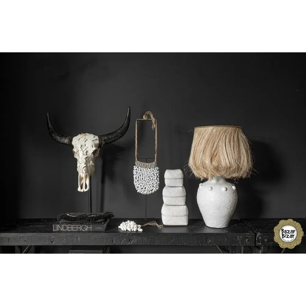 Illustration numéro 2 du produit Décoration Bohème Chic Naturel, Blanc en Coquillages