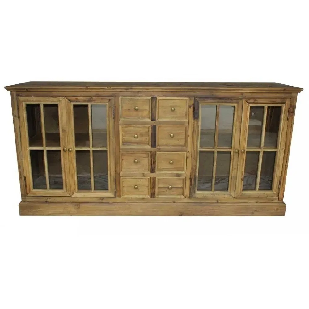 Illustration numéro 2 du produit Bas de buffet mixte Harp  Style Industriel