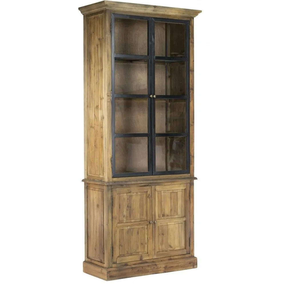 Illustration numéro 2 du produit Buffet Vitrine Lannion Style Industriel