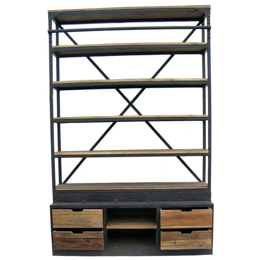 Illustration numéro 2 du produit Bibliothèque Industrielle à échelle Baltimore 110