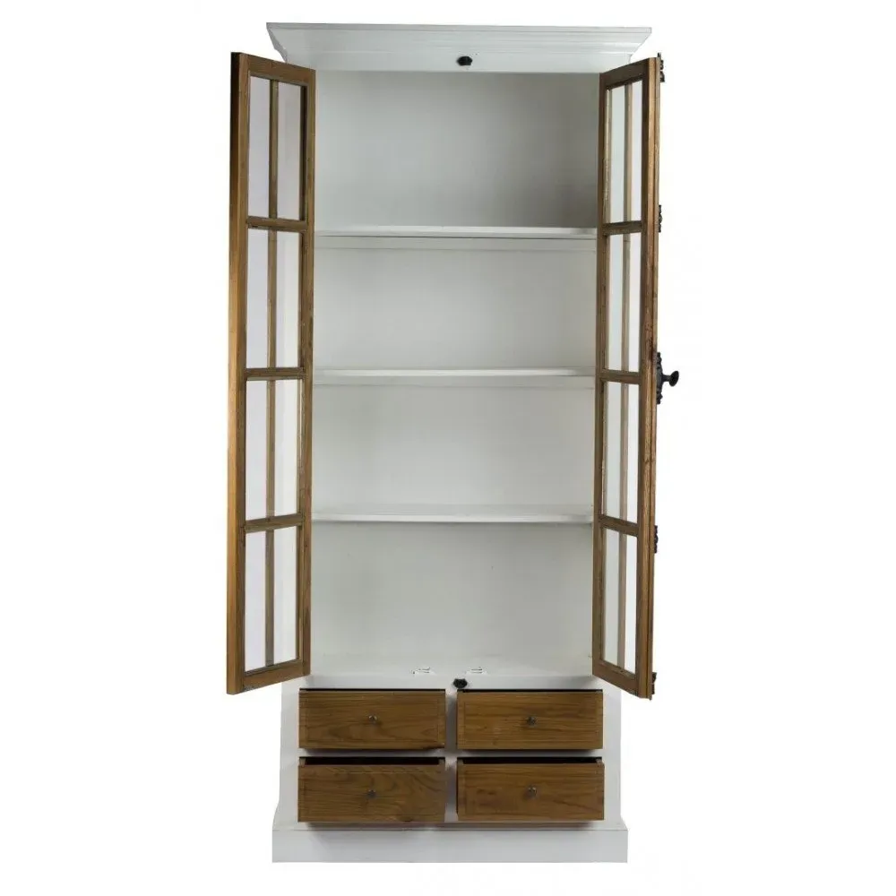 Illustration numéro 2 du produit Armoire vitrée Laval Style Industriel