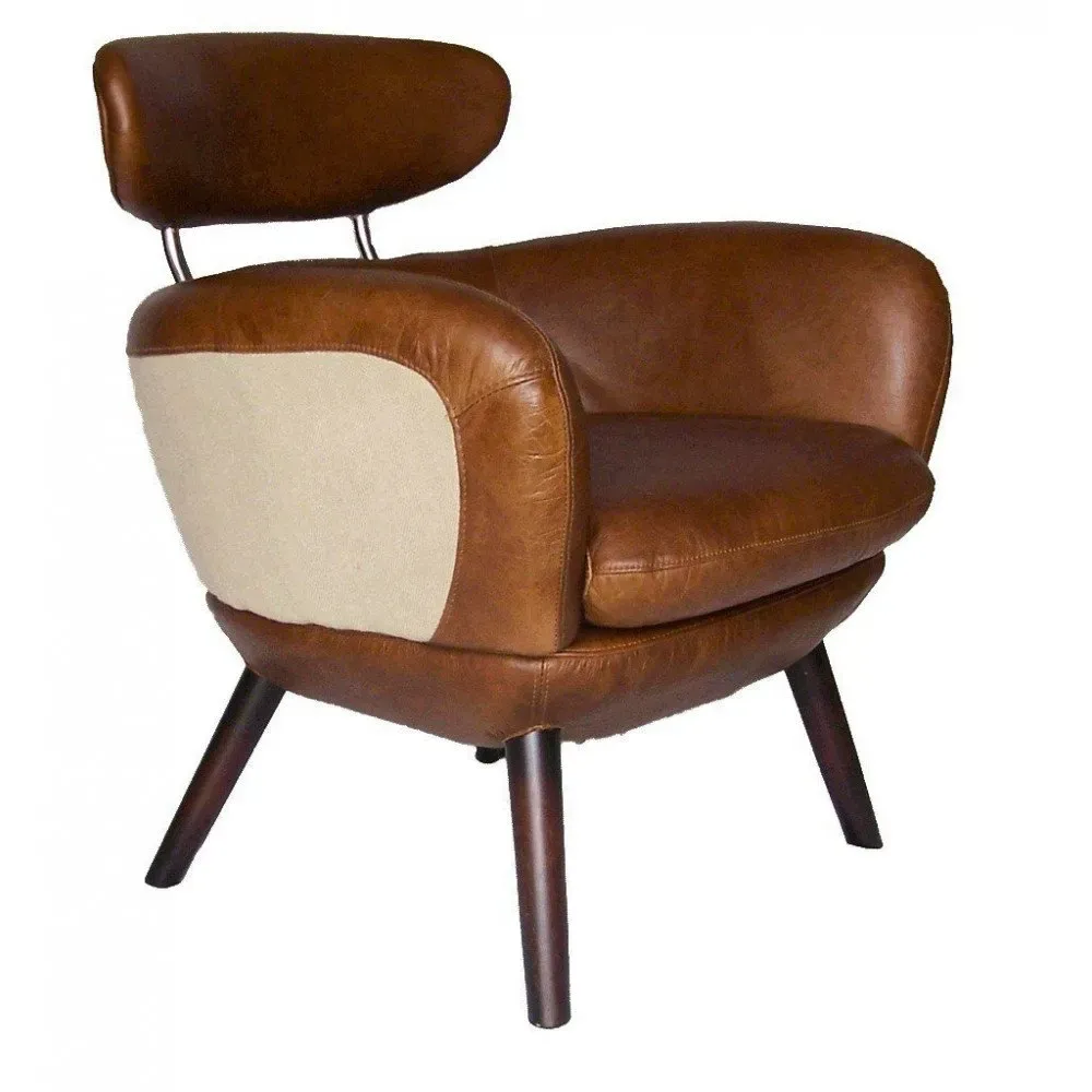 Illustration numéro 2 du produit Fauteuil Scandi L’Élégant  Vintage