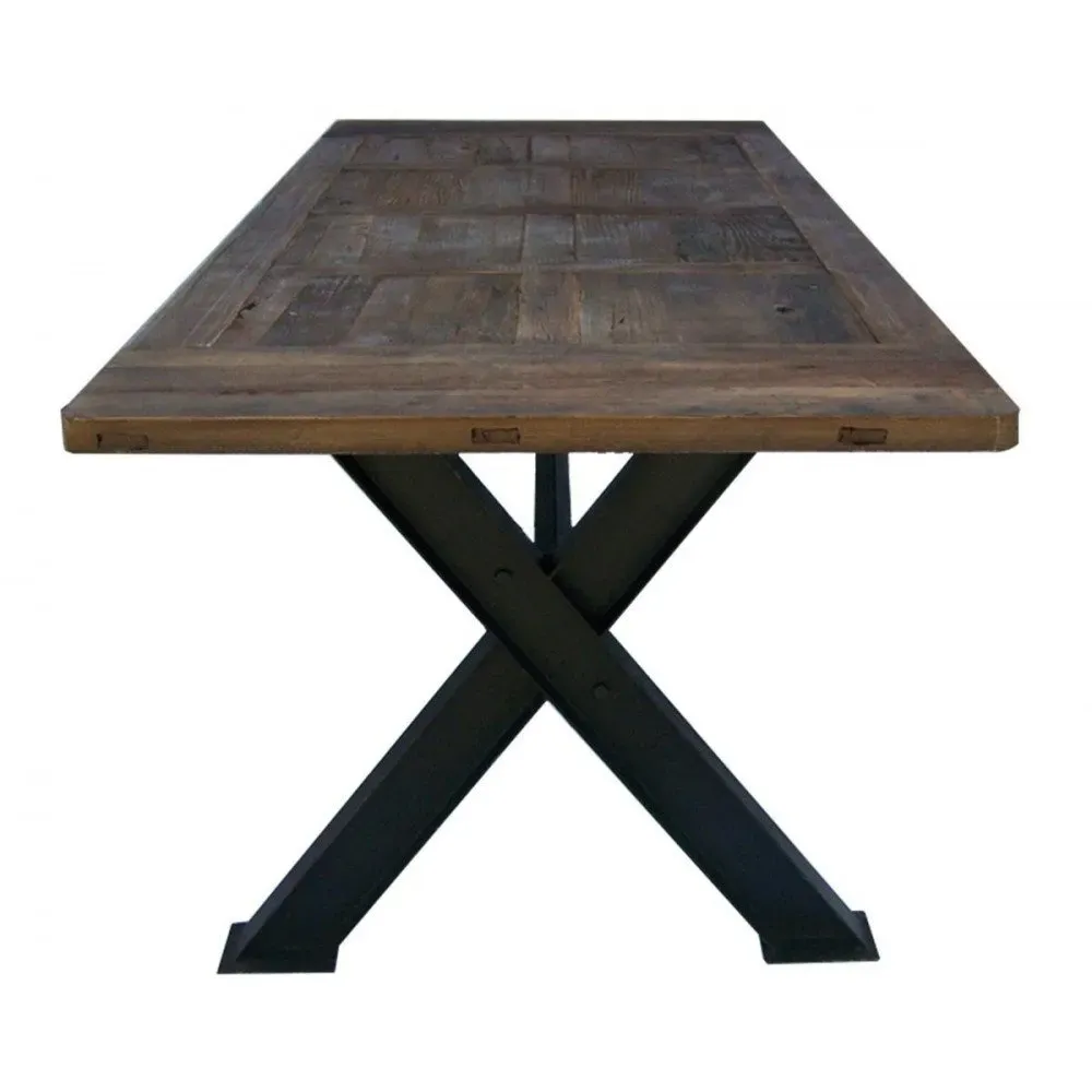 Illustration numéro 2 du produit Grande table de repas Babette  Style Industriel