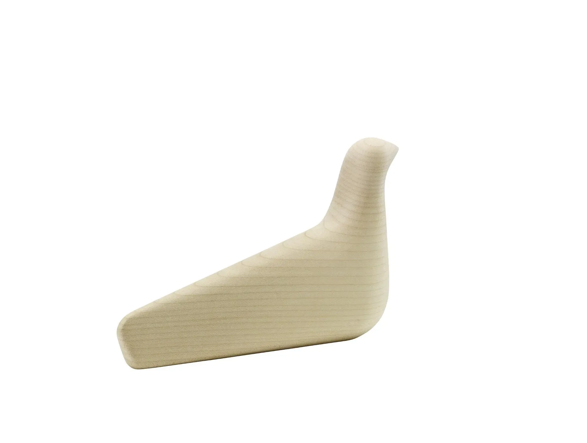 Illustration numéro 2 du produit Vitra L'Oiseau - érable nature