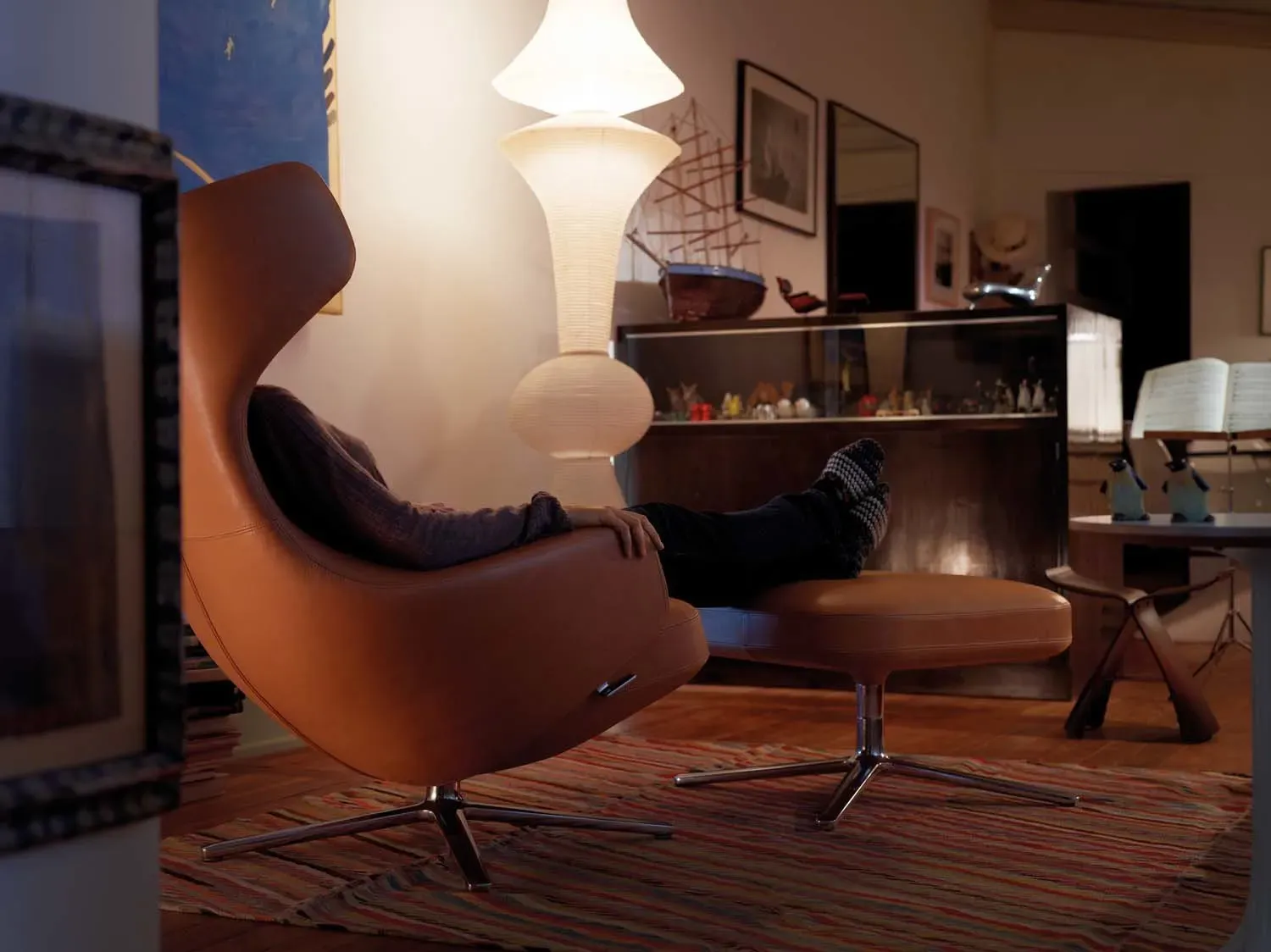 Illustration numéro 2 du produit Vitra Butterfly Stool - Palisander