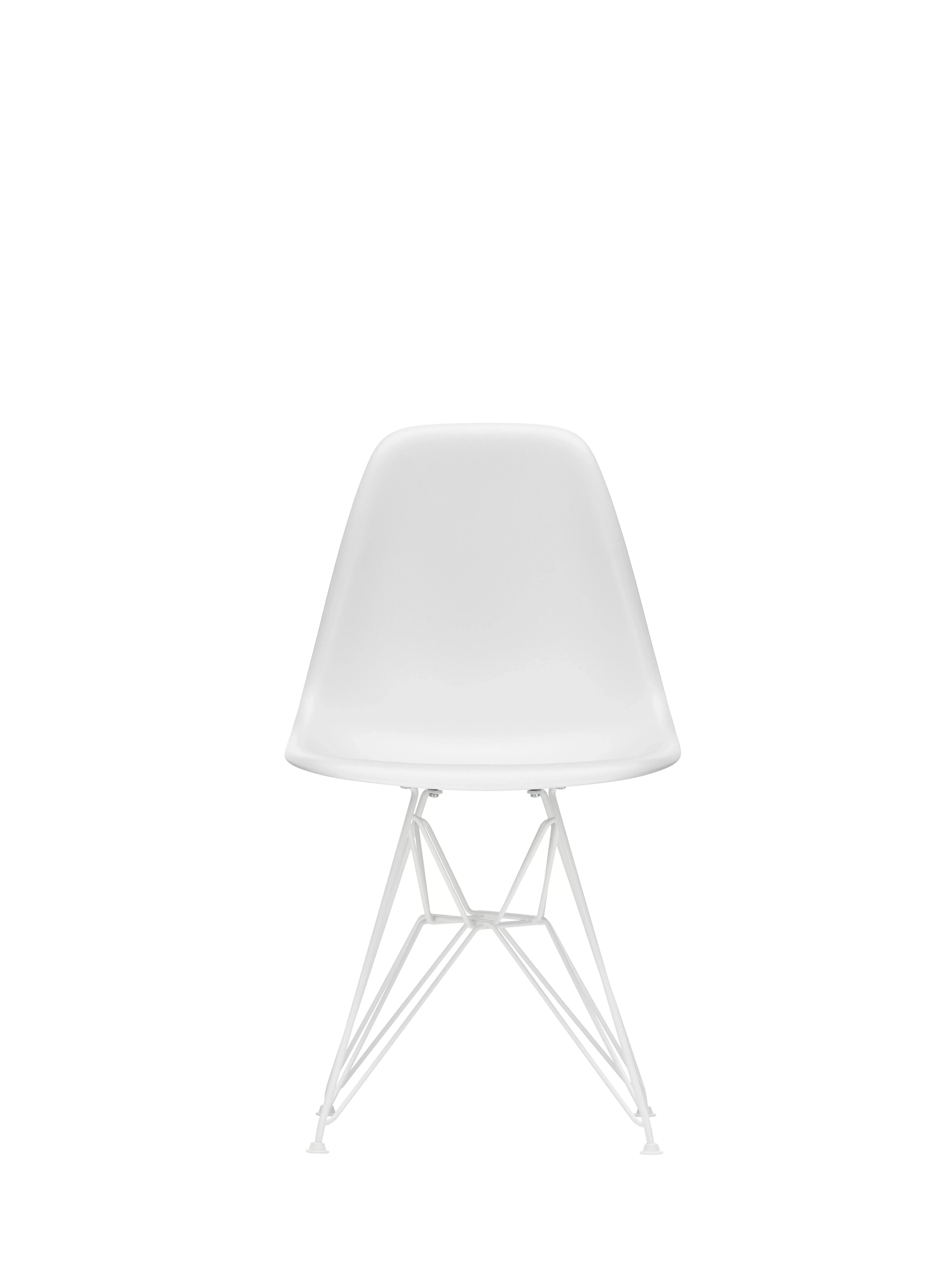 Illustration numéro 2 du produit Vitra Chaise en plastique pour l'extérieur Eames DSR - coton blanc  RE - coton blanc  RE - blanc