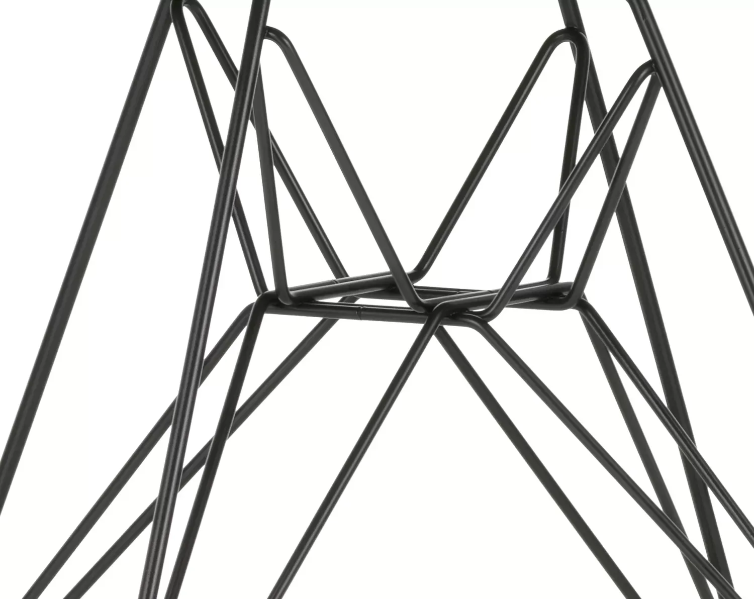 Illustration numéro 2 du produit Vitra DAR Eames Plastic Armchair - forest RE - noir