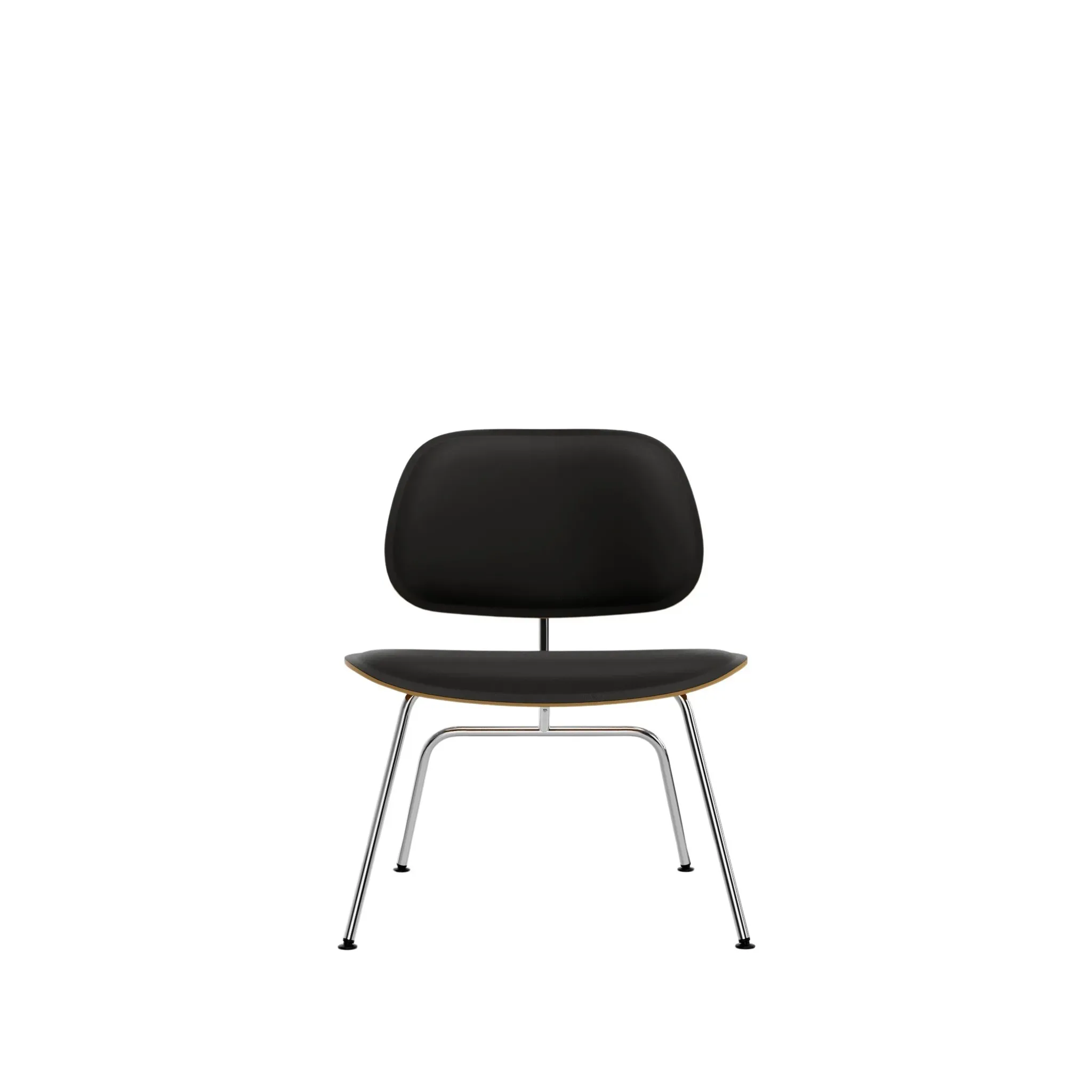 Illustration numéro 2 du produit Vitra Chaise Plywood Group LCM cuir - frêne nature