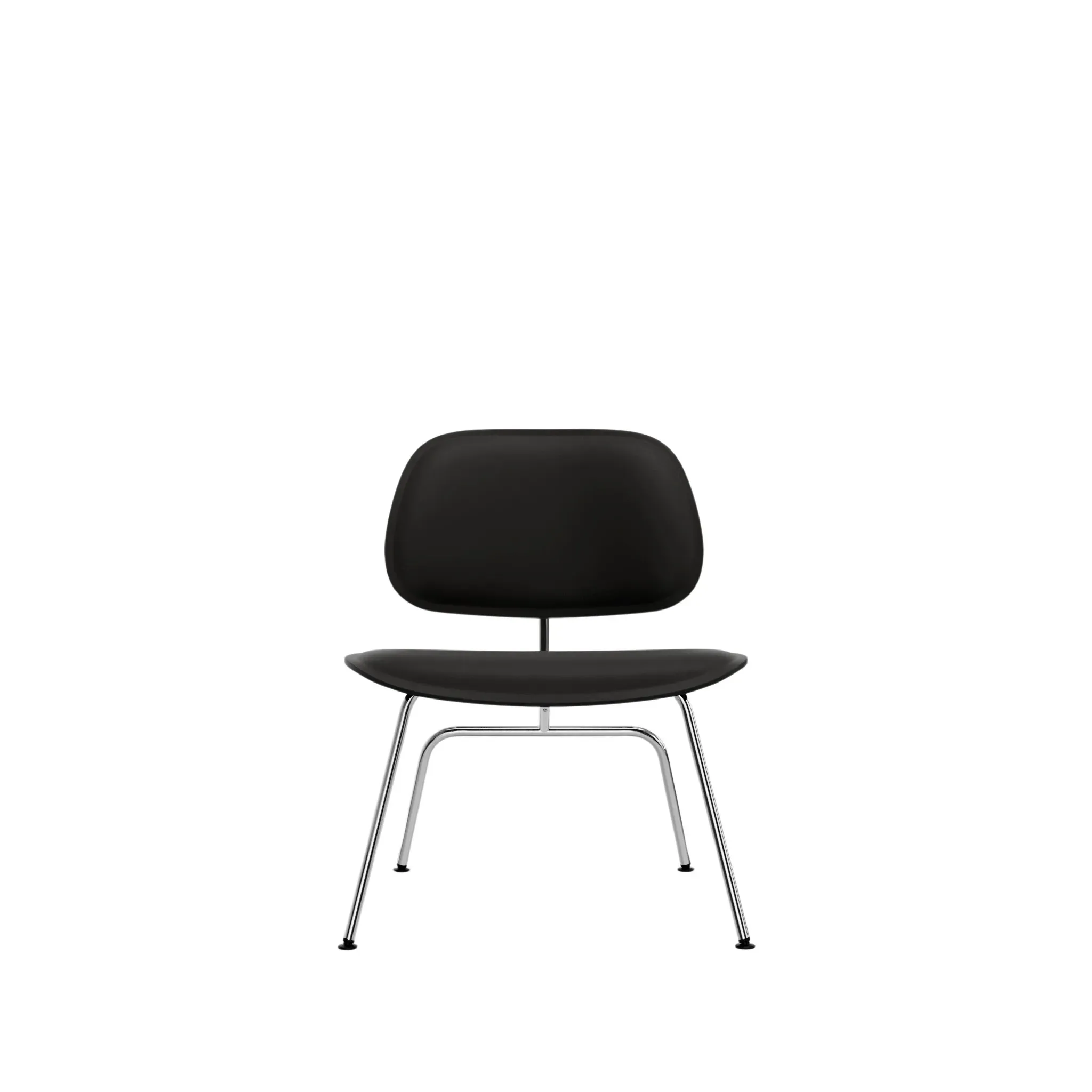 Illustration numéro 2 du produit Vitra Chaise Plywood Group LCM cuir - frêne noir