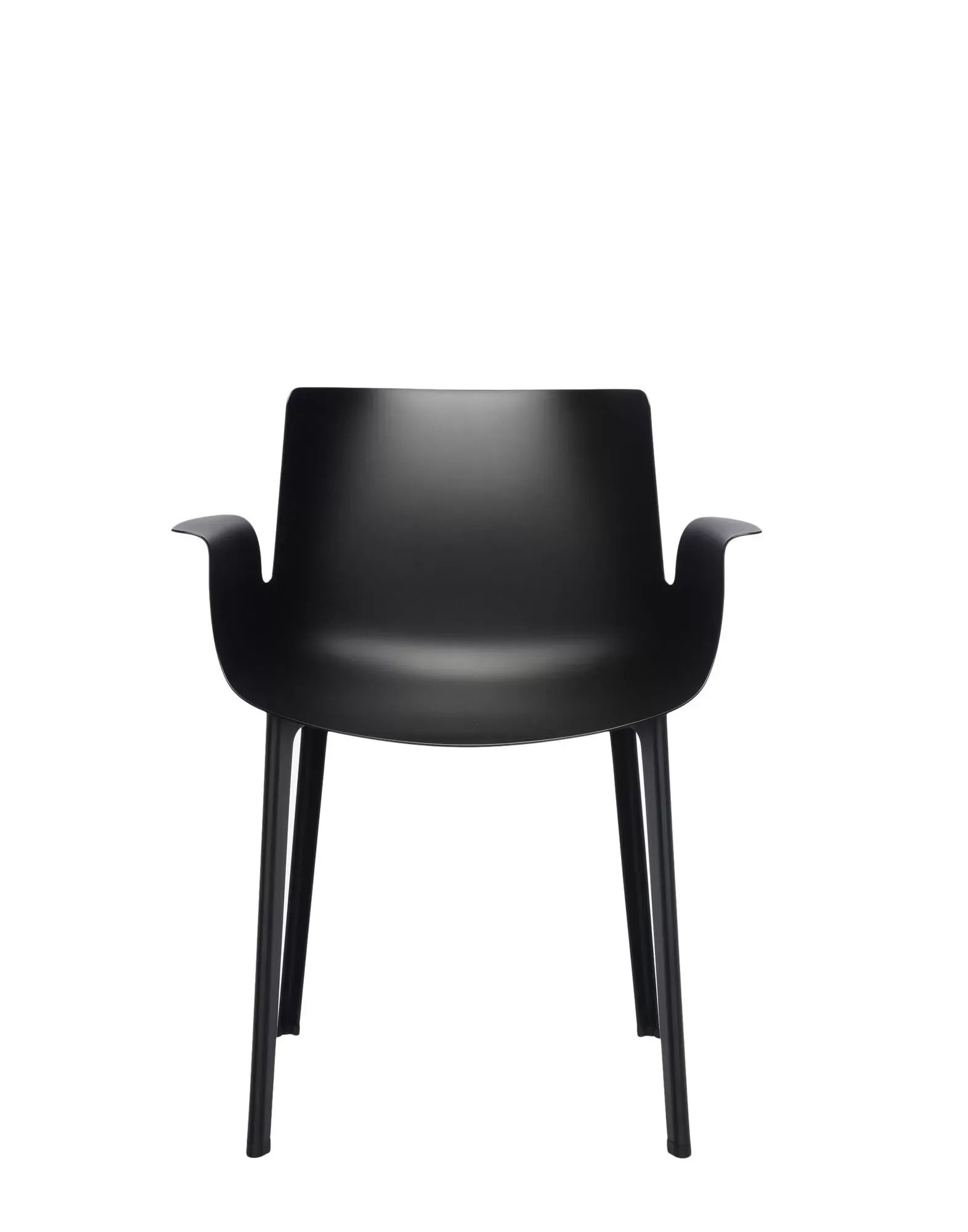 Illustration numéro 2 du produit Kartell Chaise Piuma - noir