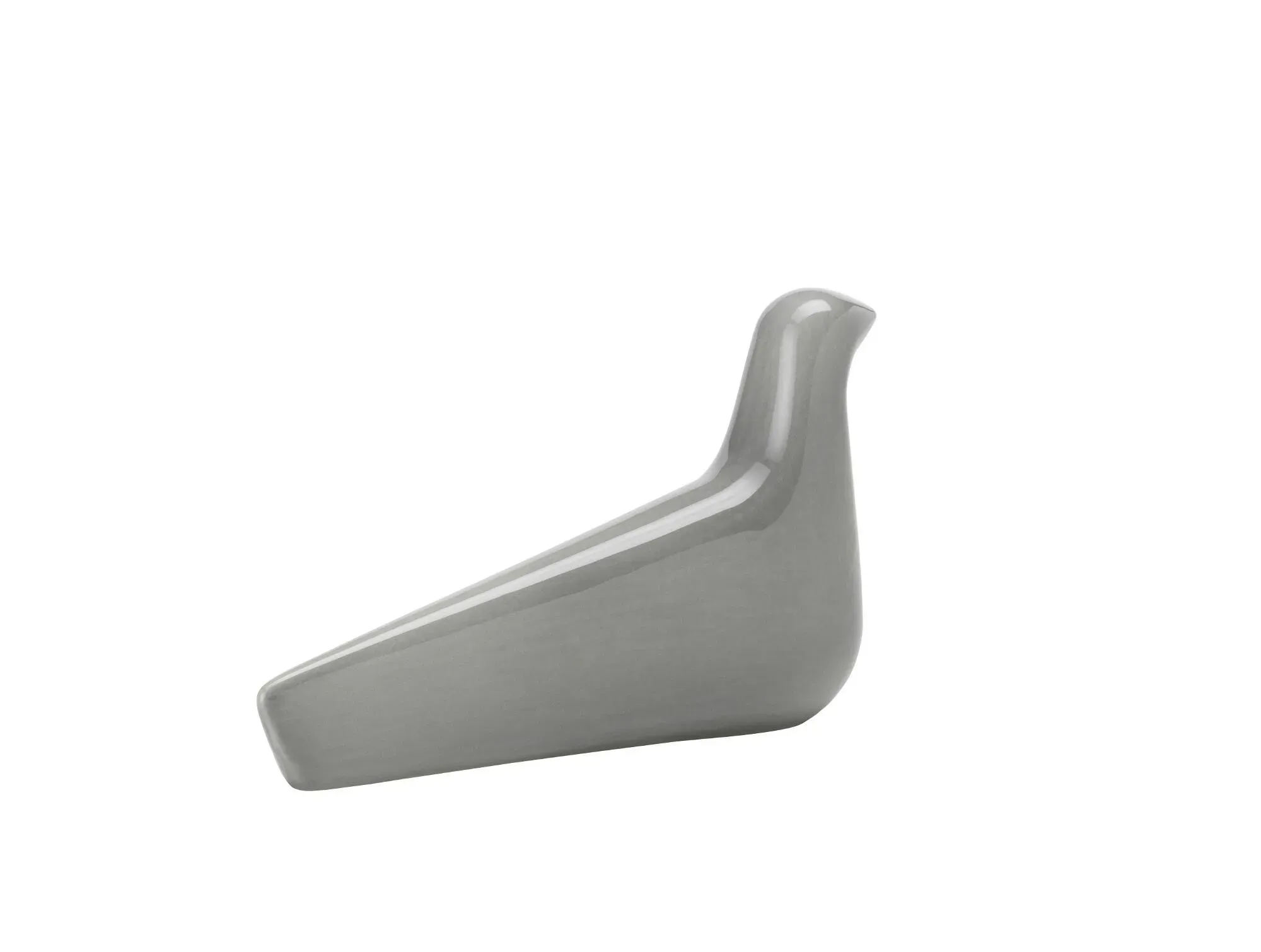 Illustration numéro 2 du produit Vitra L'Oiseau - gris mousse brillant