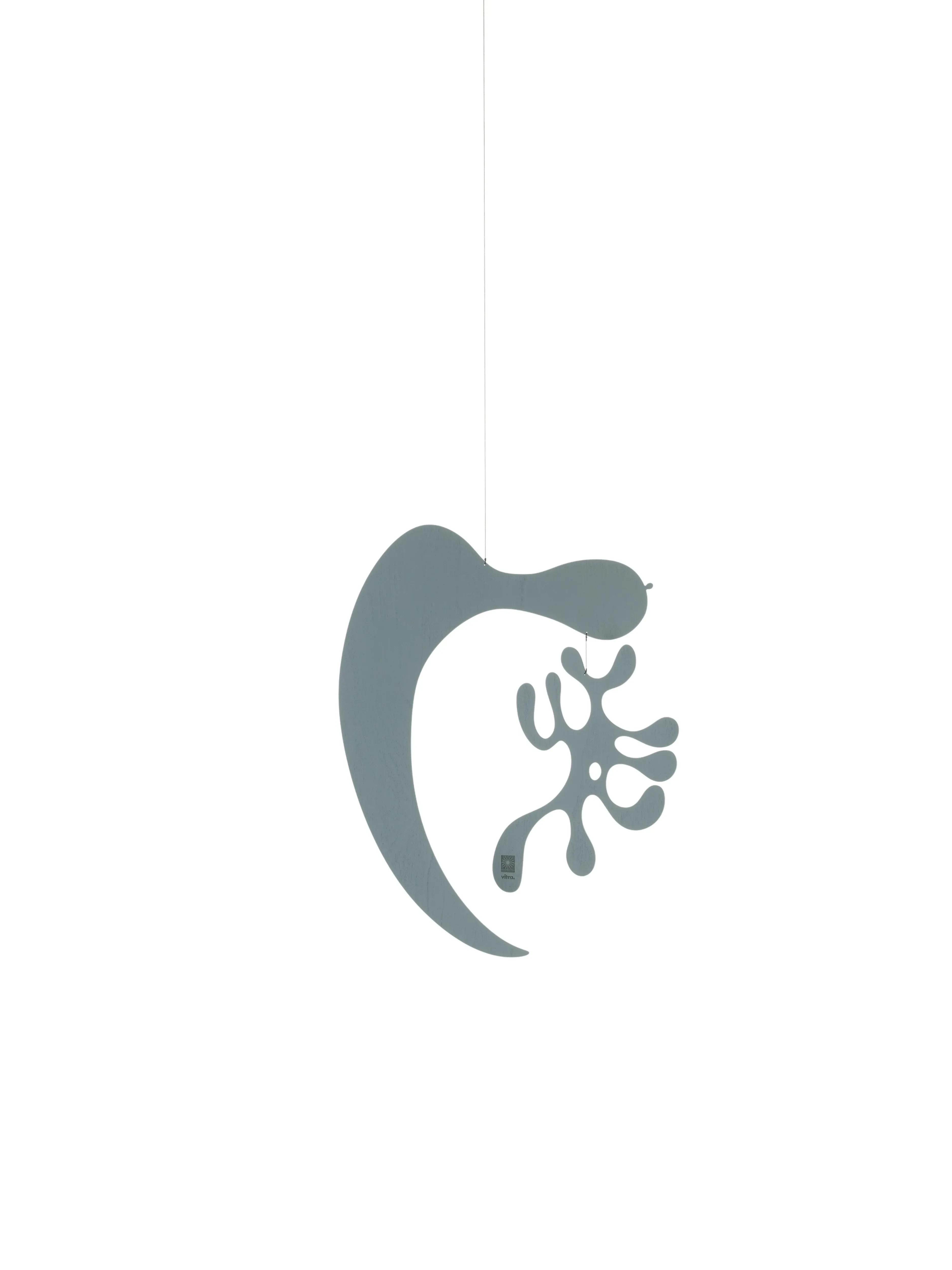 Illustration numéro 2 du produit Vitra Plywood Mobile - gris de glace - Modèle AL