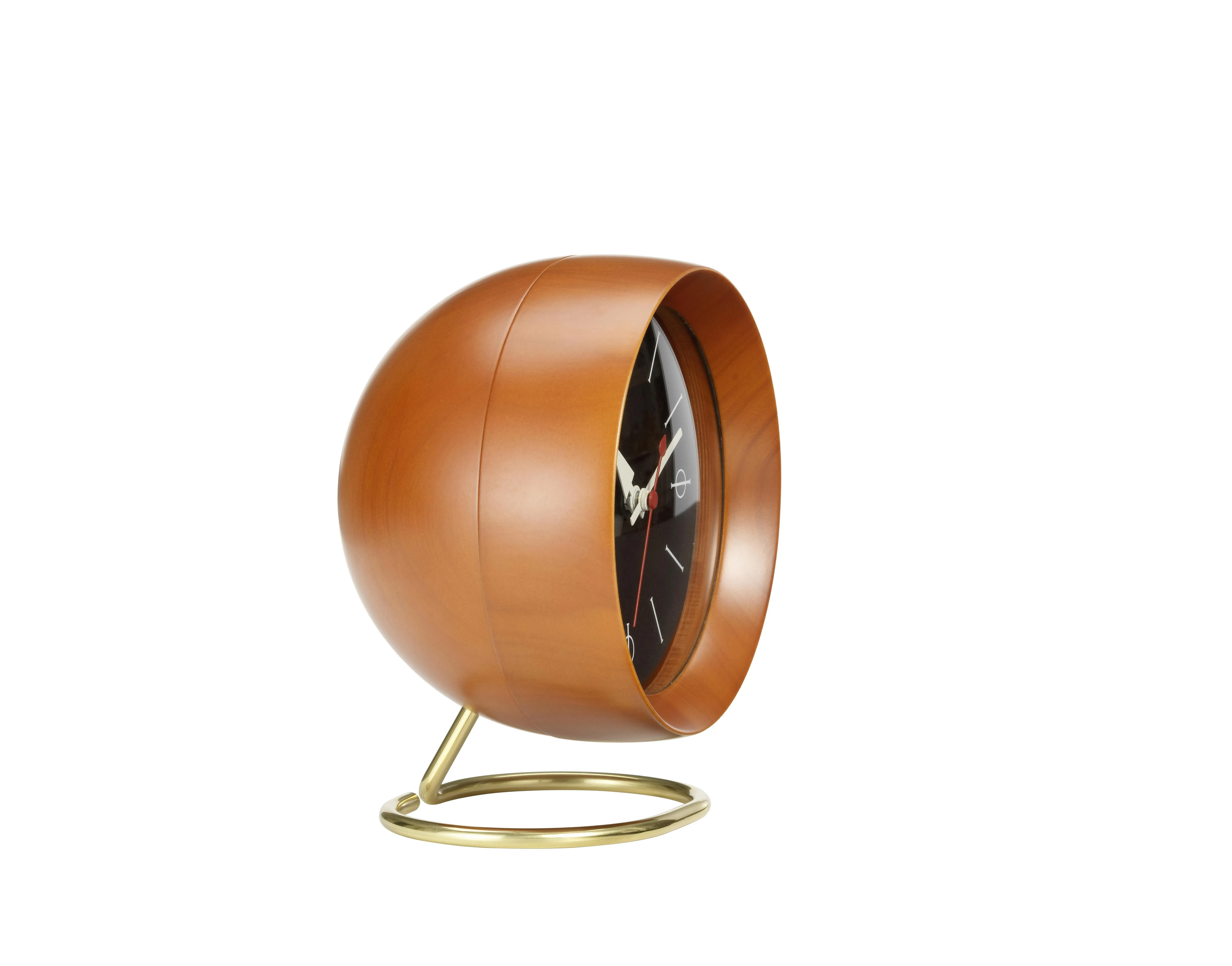 Illustration numéro 2 du produit Vitra Horloge Chronopak - Noyer plaqué