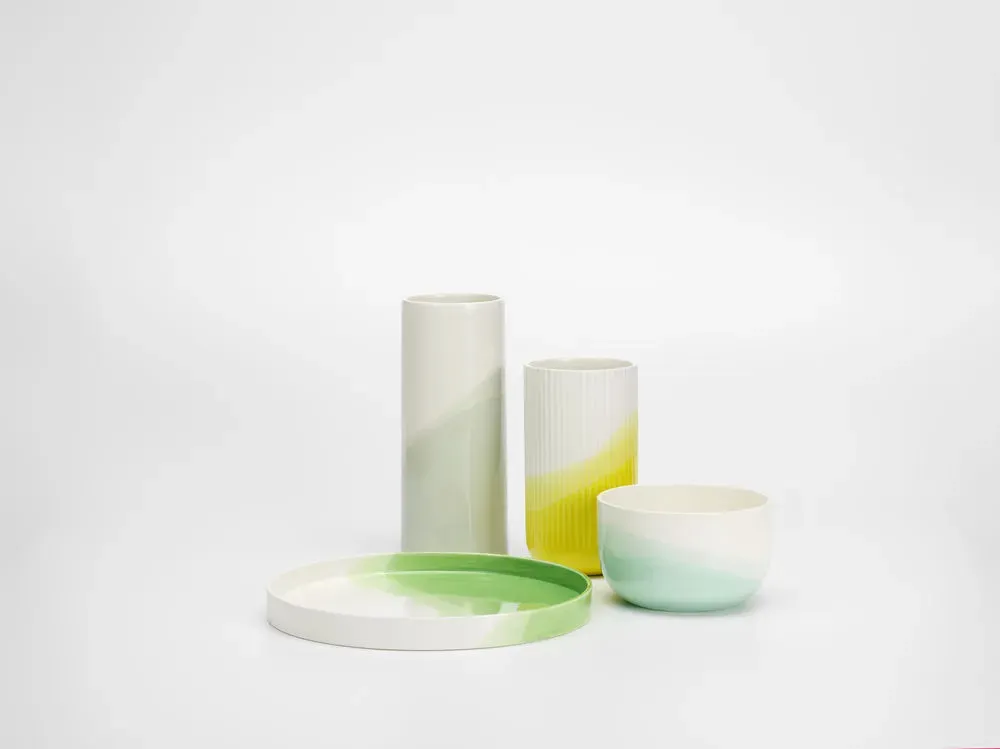 Illustration numéro 2 du produit Vitra Plateau Herringbone - vert