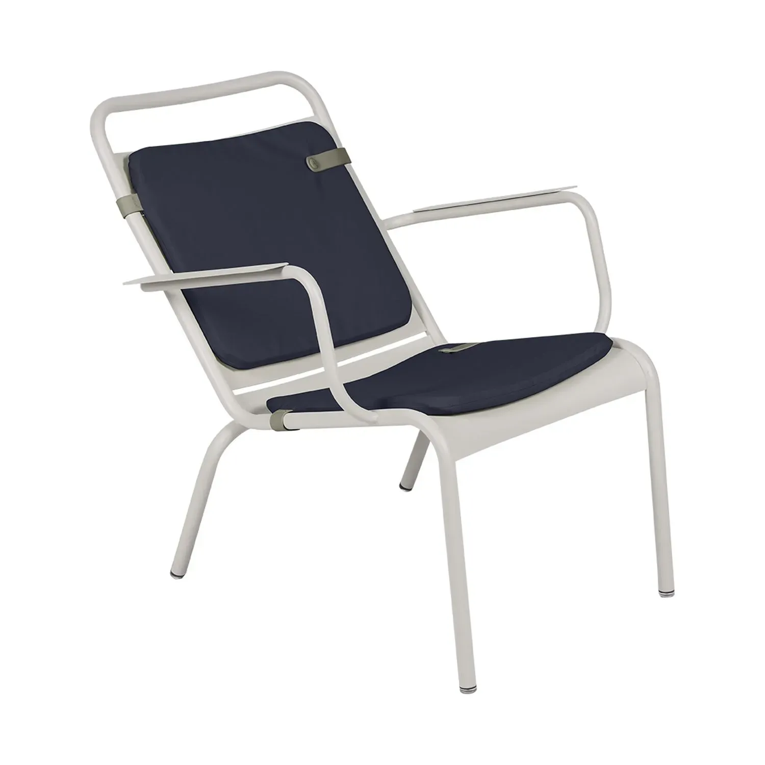 Illustration numéro 2 du produit Fermob Set de coussins d'assise Color Mix - 96 bleu nuit