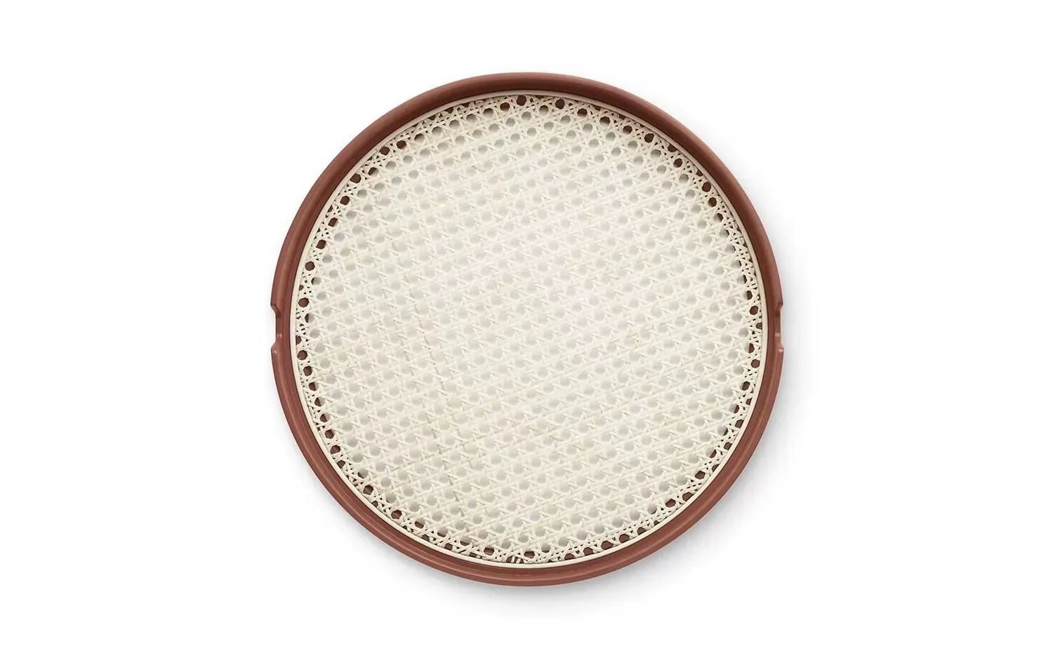 Illustration numéro 2 du produit Normann Copenhagen Plateau Salon  - brun rouillé - Ø40 cm