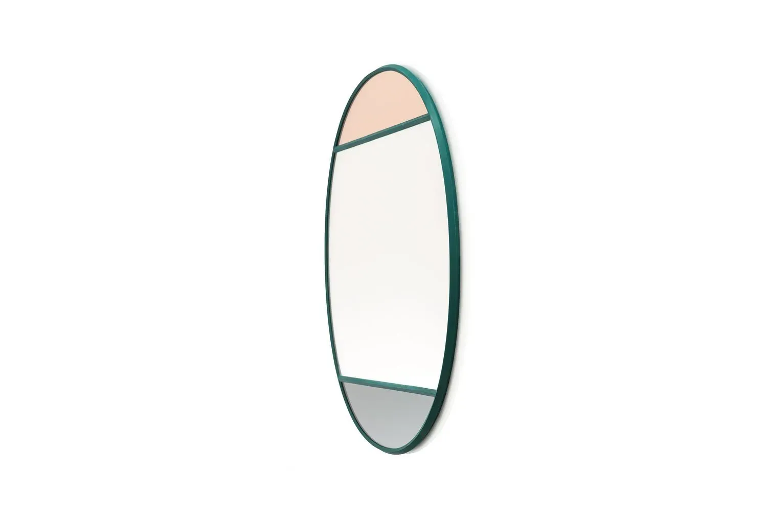 Illustration numéro 2 du produit Magis Miroir Vitrail oval - vert