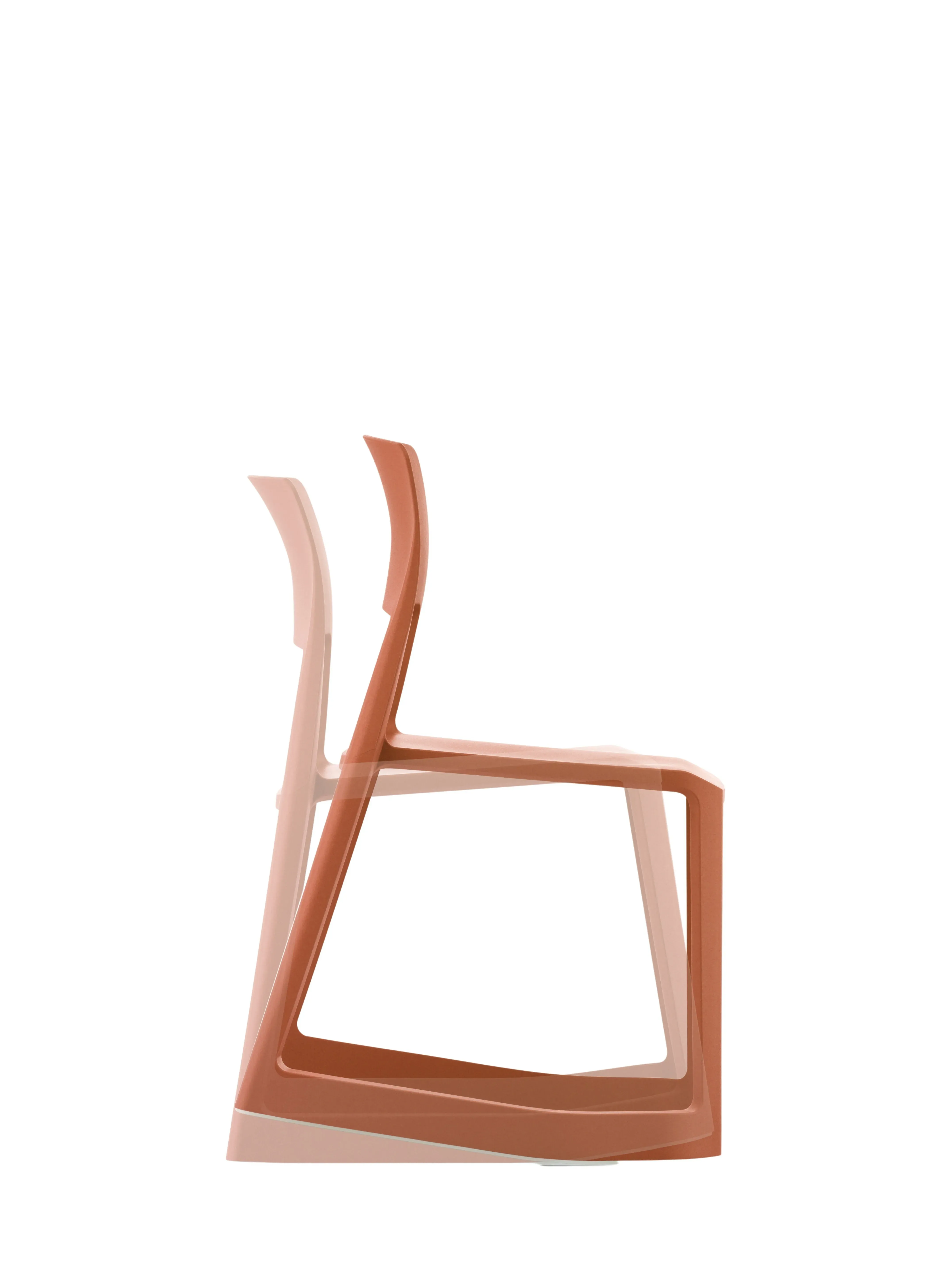 Illustration numéro 2 du produit Vitra Chaise Tip Ton RE - koralle RE