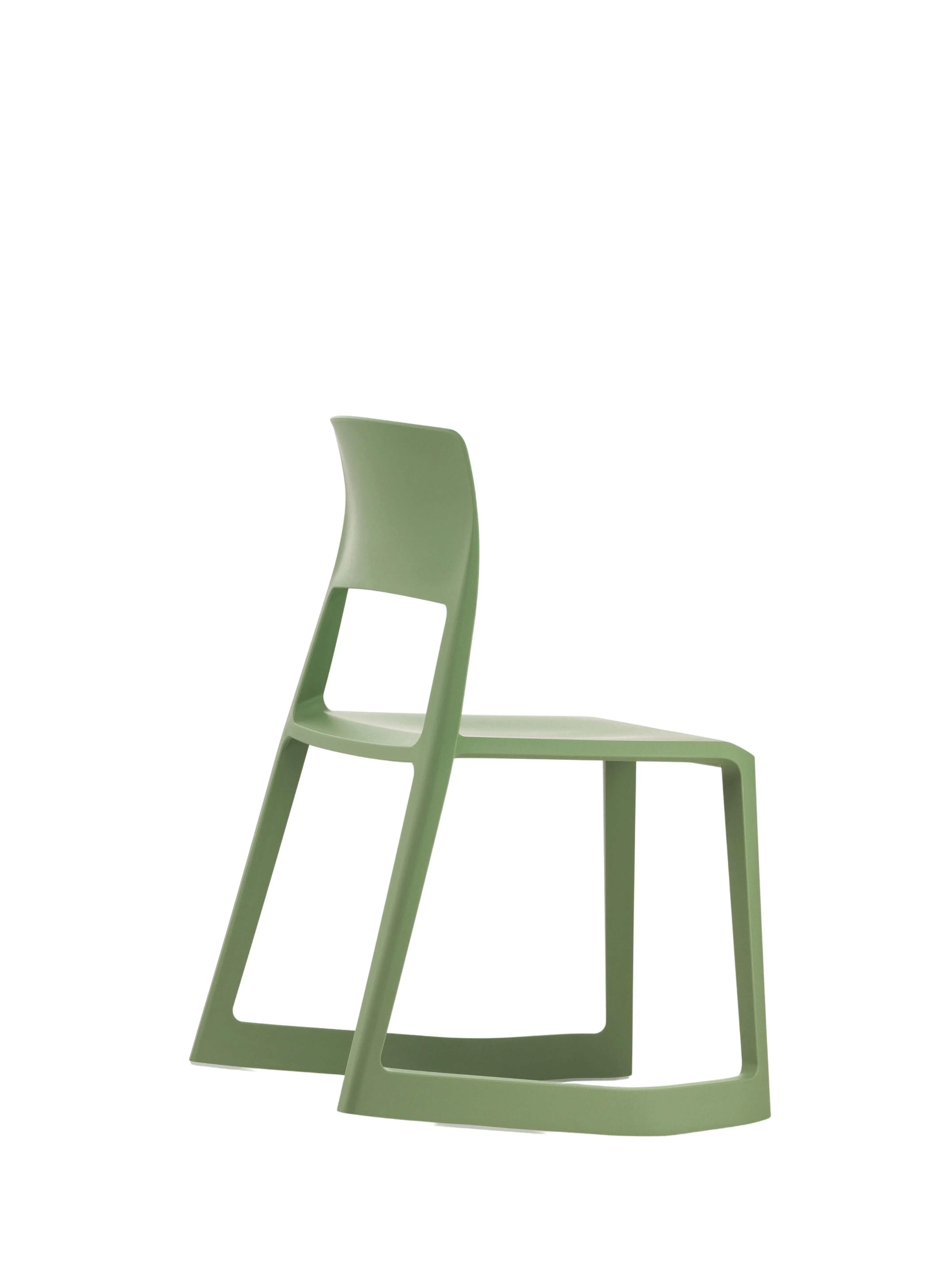 Illustration numéro 2 du produit Vitra Chaise Tip Ton RE - industrial green RE