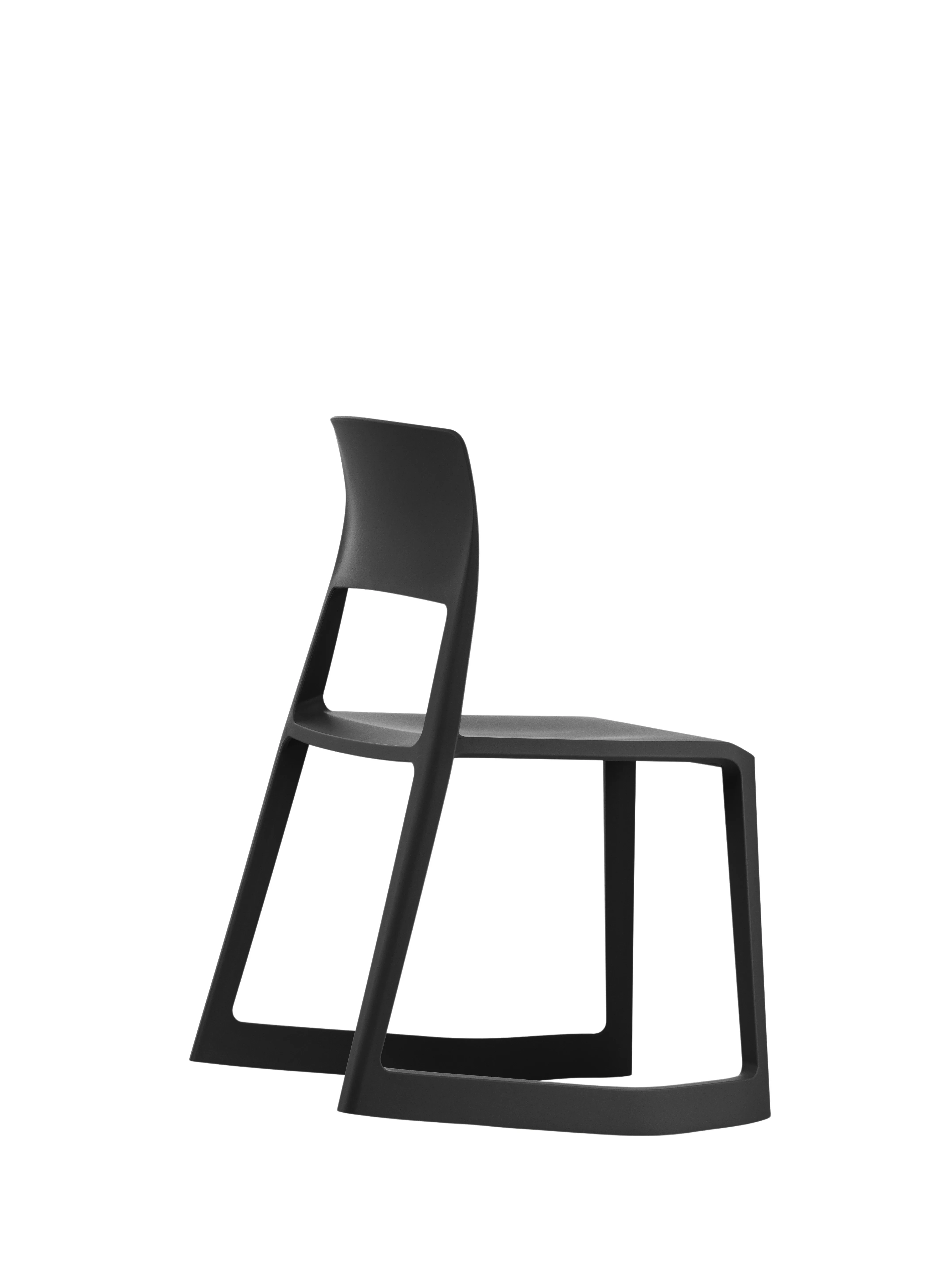 Illustration numéro 2 du produit Vitra Chaise Tip Ton RE - noir foncé RE