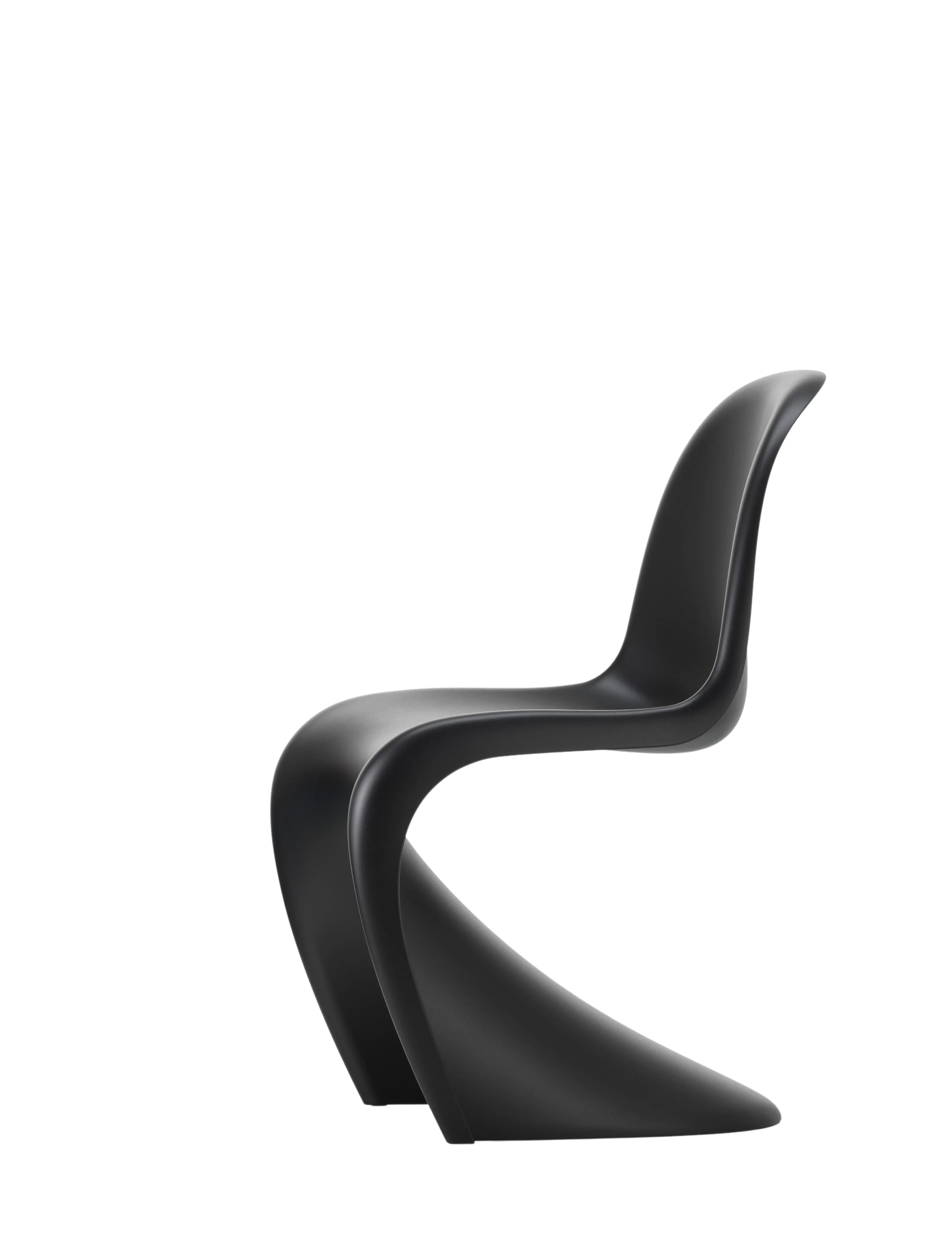Illustration numéro 2 du produit Vitra Panton Chair (nouvelle hauteur) - noir foncé
