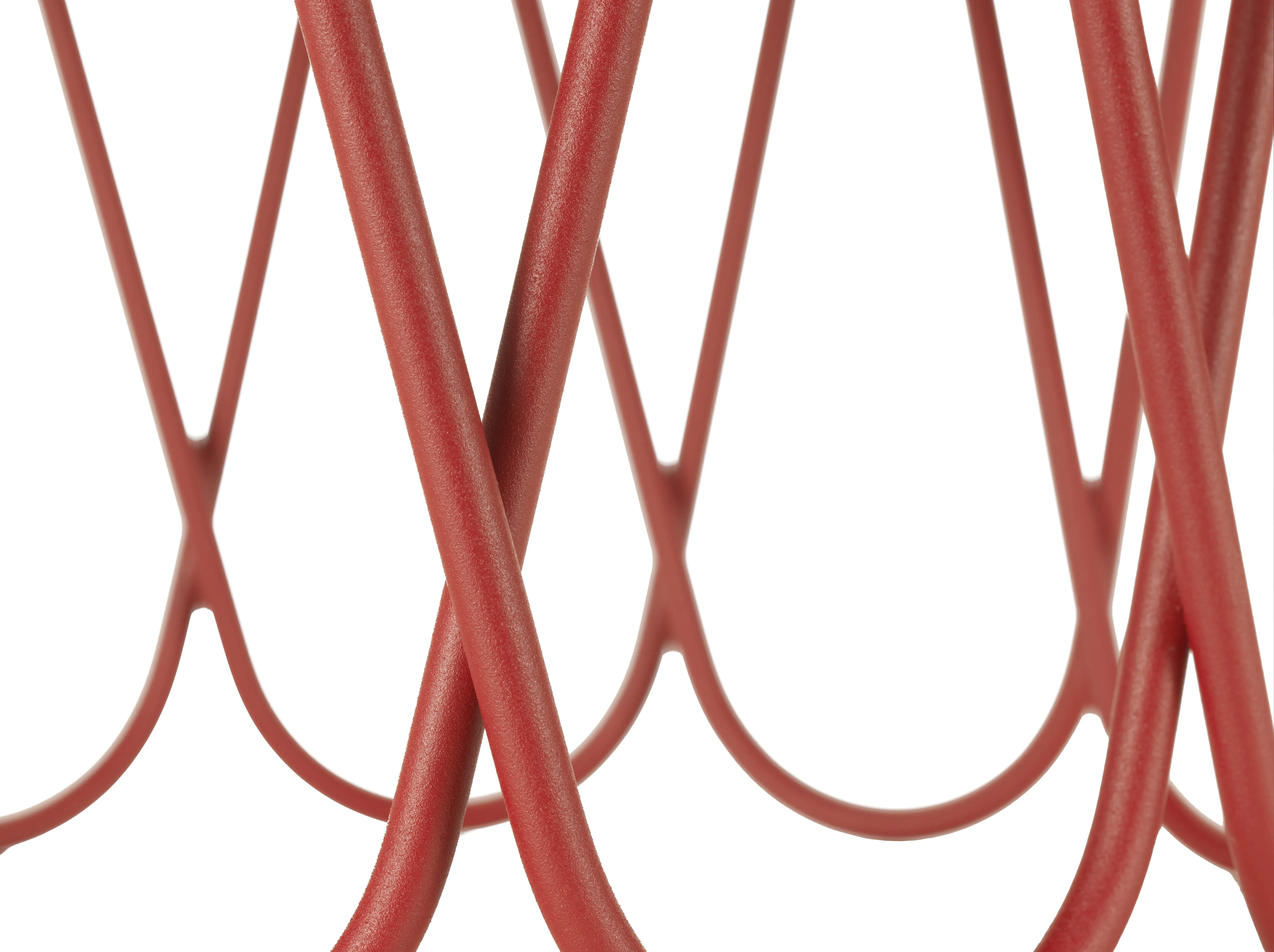 Illustration numéro 2 du produit Vitra Table Flower - rouge - Ø60 cm