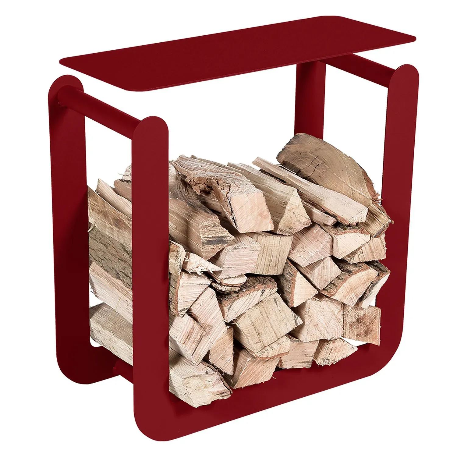 Illustration numéro 2 du produit Fermob Porte-bûches NEVADO - 43 piment