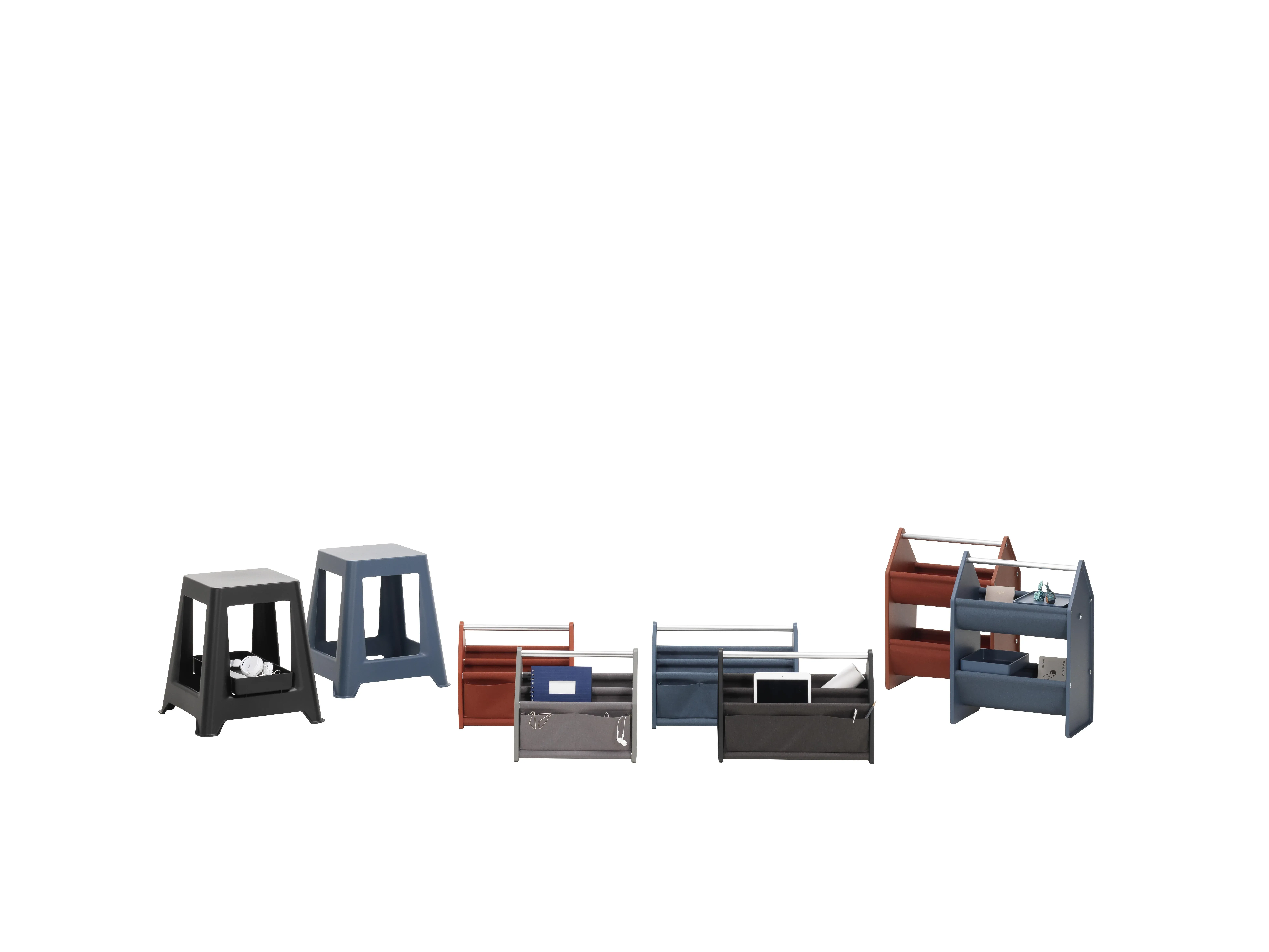 Illustration numéro 2 du produit Vitra Boîte Locker - bleu marin RE - petite