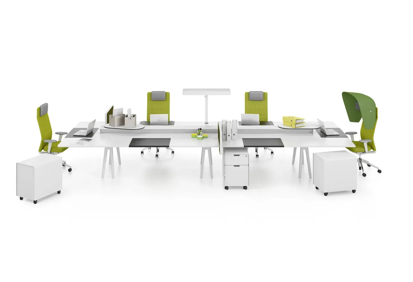 Illustration numéro 2 du produit Vitra Sous-main Joyn - basic dark