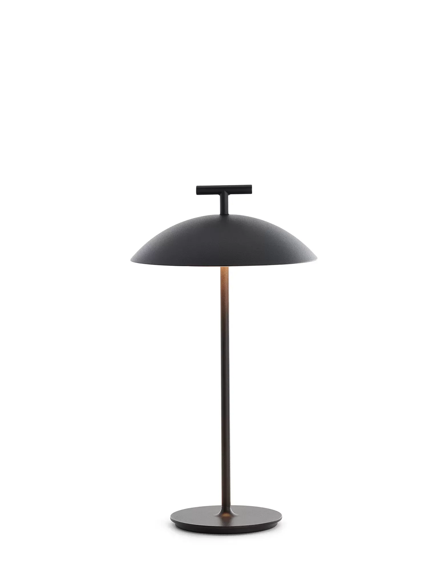 Illustration numéro 2 du produit Kartell Lampe de table à batterie Mini Geen A - noir